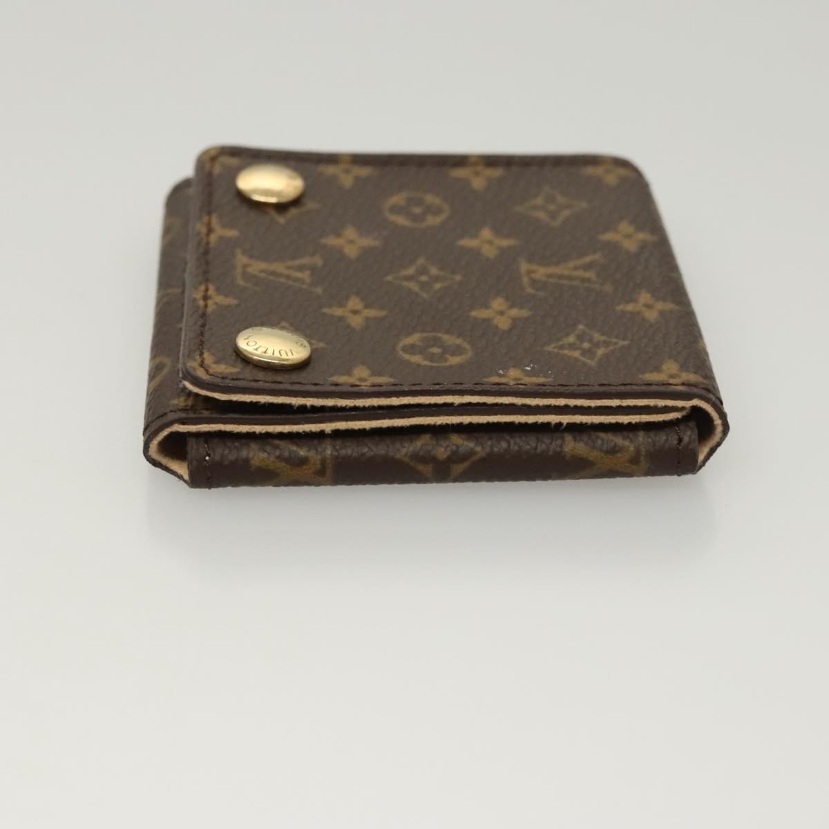 Louis Vuitton CASE JEWELRY BOX Canvas, BROWN, CANVAS, Wallets