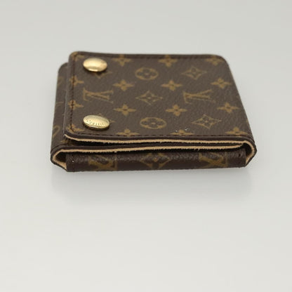 Louis Vuitton CASE JEWELRY BOX Canvas, BROWN, CANVAS, Wallets