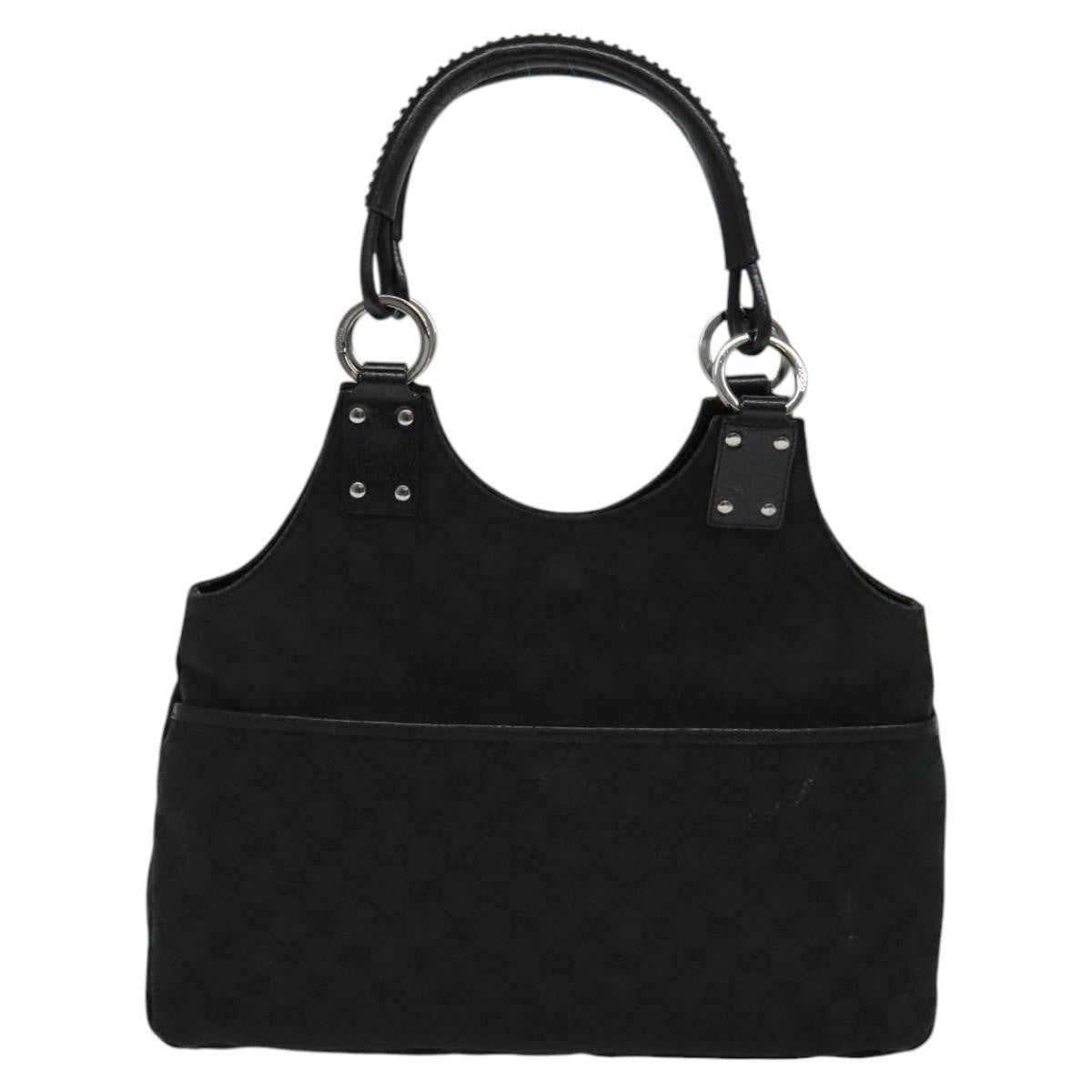 Gucci GG Canvas Bag Canvas, BLACK, CANVAS, Shoulder bag