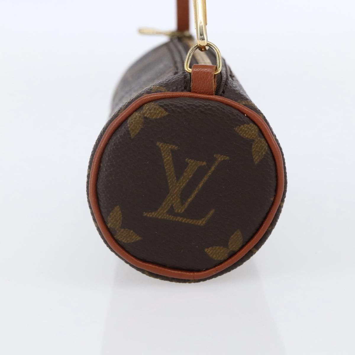 Louis Vuitton Papillon Pochette Monogram Canvas, BROWN, CANVAS, Clutche & pouche