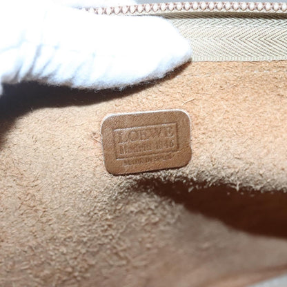 Loewe Anagram Shoulder Bag Leather, YELLOW, LEATHER, Shoulder bag