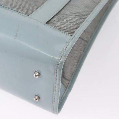 Gucci Vintage tote Leather, BLUE, LEATHER, Tote bag