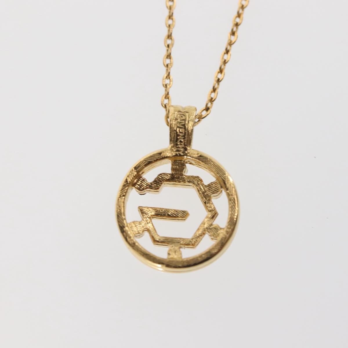 Givenchy Logo G Necklace Metal, GOLD, METAL, Necklace
