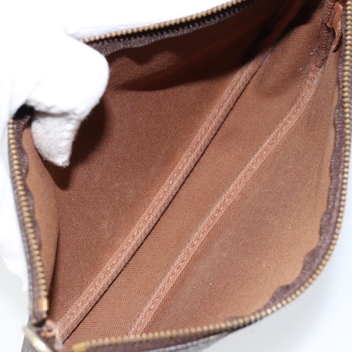 Louis Vuitton Pochette Accessoires NM Monogram Canvas, BROWN, CANVAS, Clutche & pouche