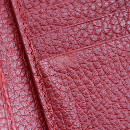 Gucci GG Marmont Bifold Wallet Leather, RED, LEATHER, Wallets