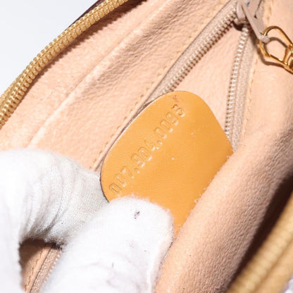 Gucci Zip Pouch GG Canvas, BEIGE, PVC, Shoulder bag