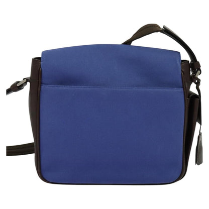 Prada Vintage Shoulder Bag Canvas, BLUE, CANVAS, Shoulder bag