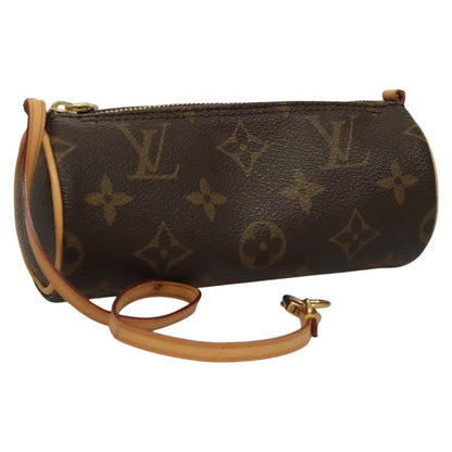Louis Vuitton Papillon Pochette Monogram Canvas, BROWN, CANVAS, Handbag