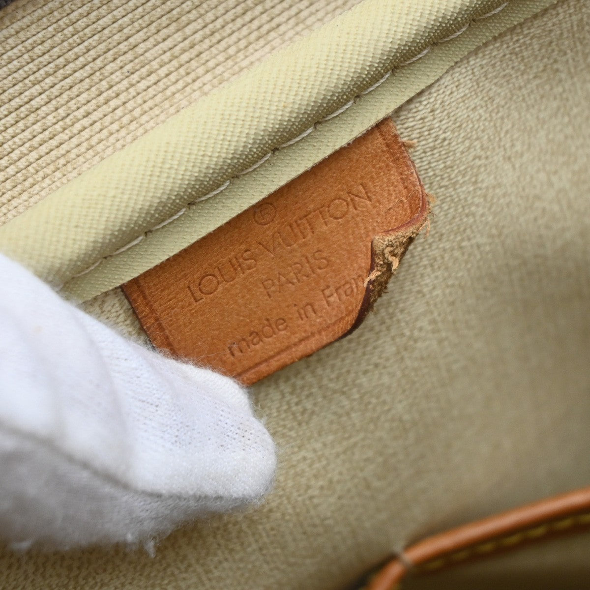 Louis Vuitton Deauville Handbag Monogram Canvas, BROWN, CANVAS, Handbag