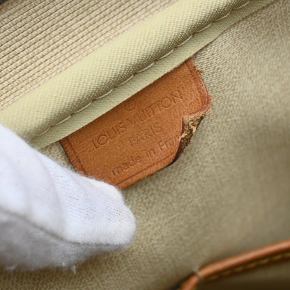 Louis Vuitton Deauville Handbag Monogram Canvas, BROWN, CANVAS, Handbag