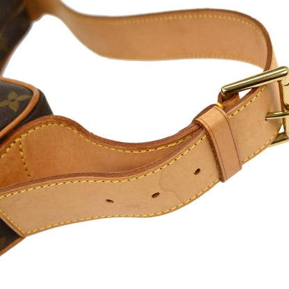 Louis Vuitton Croissant Handbag Monogram Canvas, BROWN, CANVAS, Handbag