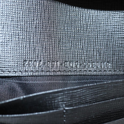 Fendi Monster Wallet on Chain Studded Leather, BLACK, LEATHER, Wallets