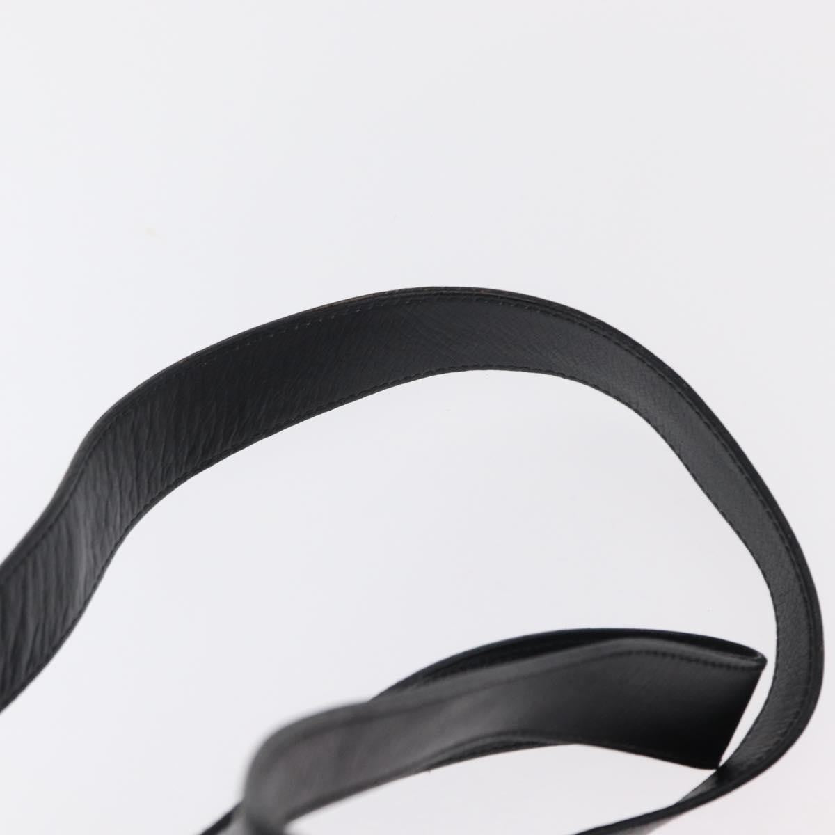 Gucci Vintage Bamboo Backpack Leather, BLACK, LEATHER, Backpack