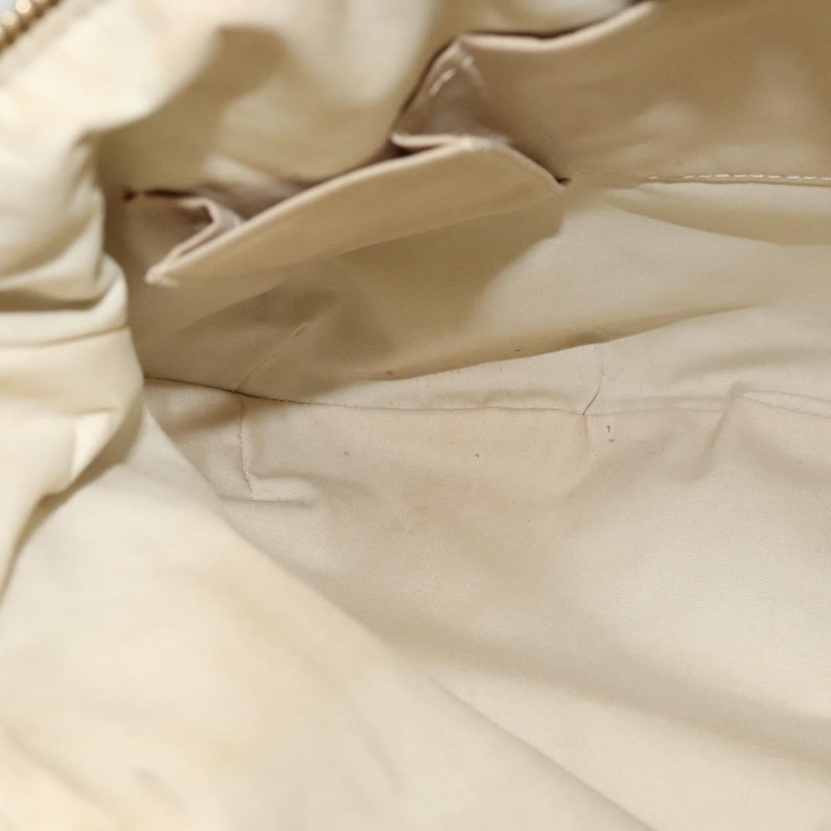 Louis Vuitton Marina Handbag Mini Lin Croisette, BEIGE, CANVAS, Handbag