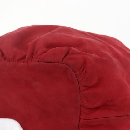 Loewe Anagram Shoulder Bag Suede, RED, SUEDE, Shoulder bag