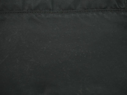 Prada Zip Buckle Messenger Bag Tessuto, BLACK, NYLON, Shoulder bag