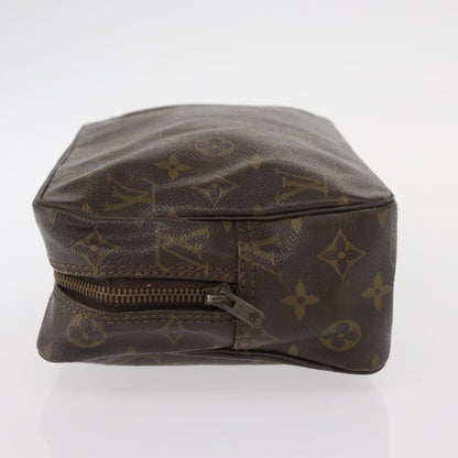 Louis Vuitton Trousse Toiletry Pouch Monogram Canvas, BROWN, CANVAS, Toiletry Case