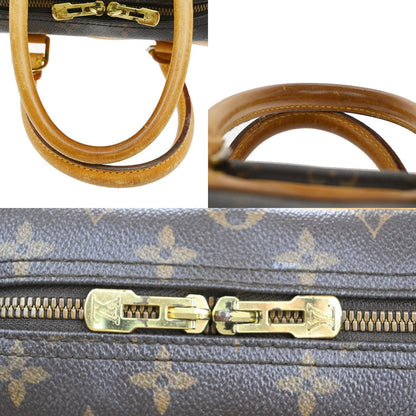 Louis Vuitton Deauville Handbag Monogram Canvas, BROWN, LEATHER, Handbag