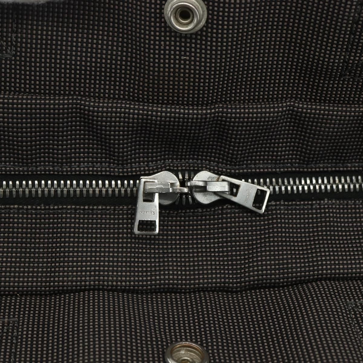 Hermes Fourre-tout Herline Fourre-tout Herline, GRAY, CANVAS, Tote bag