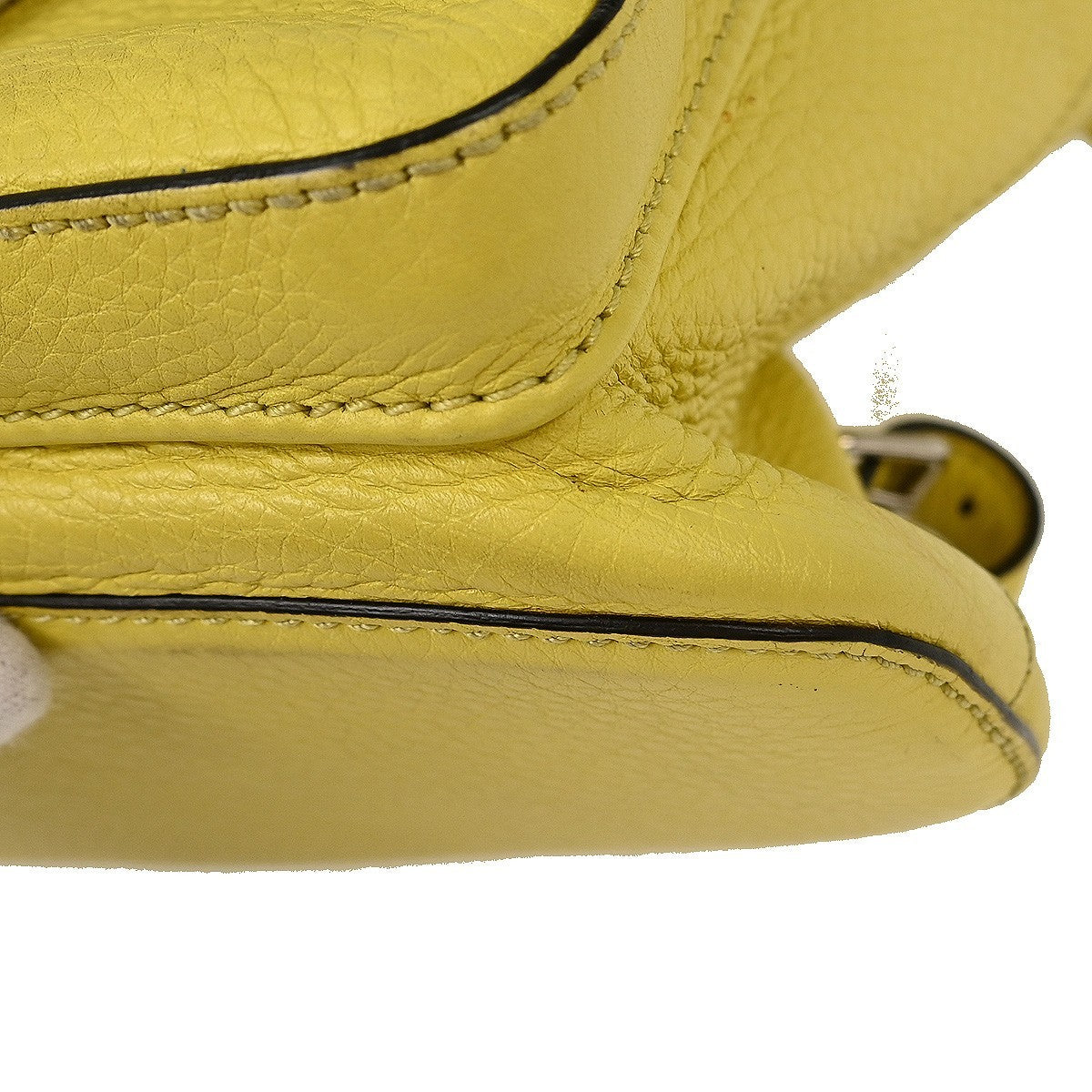 Gucci Bamboo Tassel Backpack Leather, YELLOW, LEATHER, Backpack