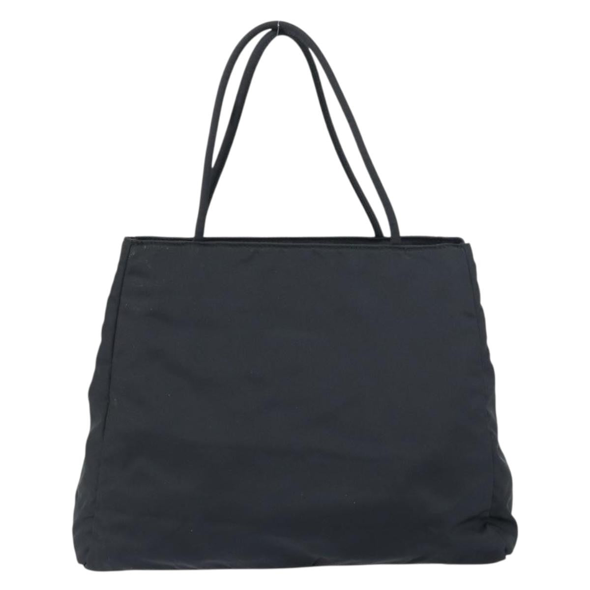 Prada Vintage Tote Nylon, BLACK, NYLON, Tote bag