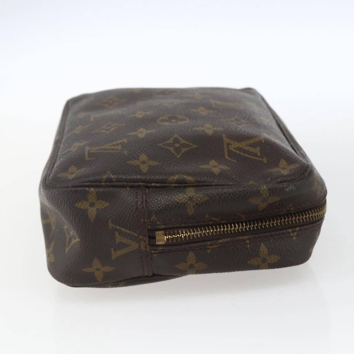 Louis Vuitton Trousse Toilette Monogram Canvas, BROWN, CANVAS, Clutche & pouche