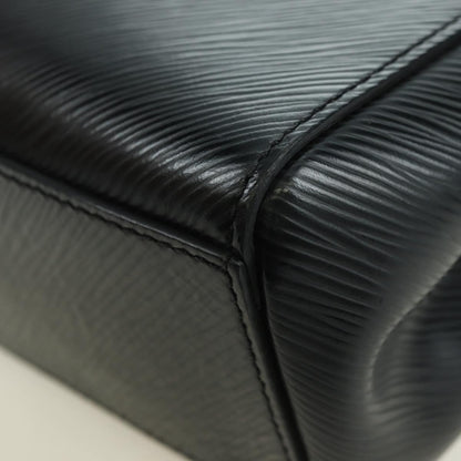 Louis Vuitton Boccador Handbag Epi Leather, Black, Leather, Shoulder Bag