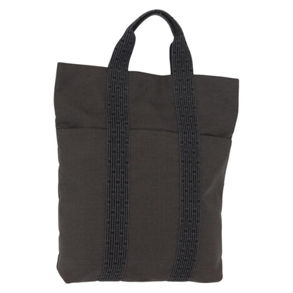 Hermes Fourre-tout Herline Fourre-tout Herline, GRAY, CANVAS, Tote bag