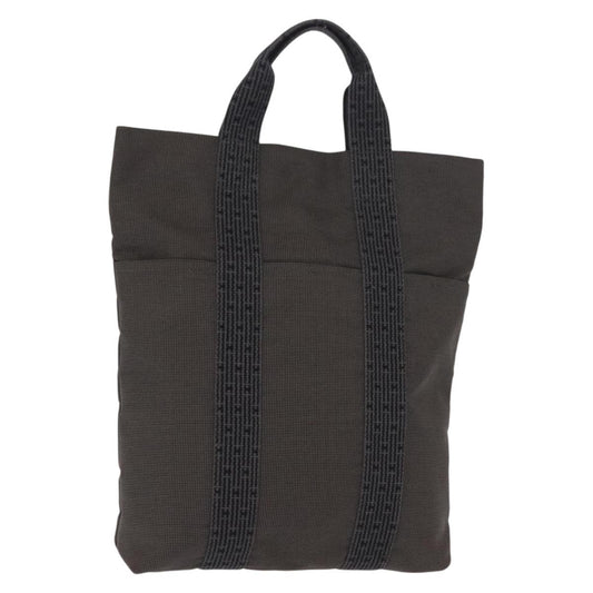 Hermes Fourre-tout Herline Fourre-tout Herline, GRAY, CANVAS, Tote bag
