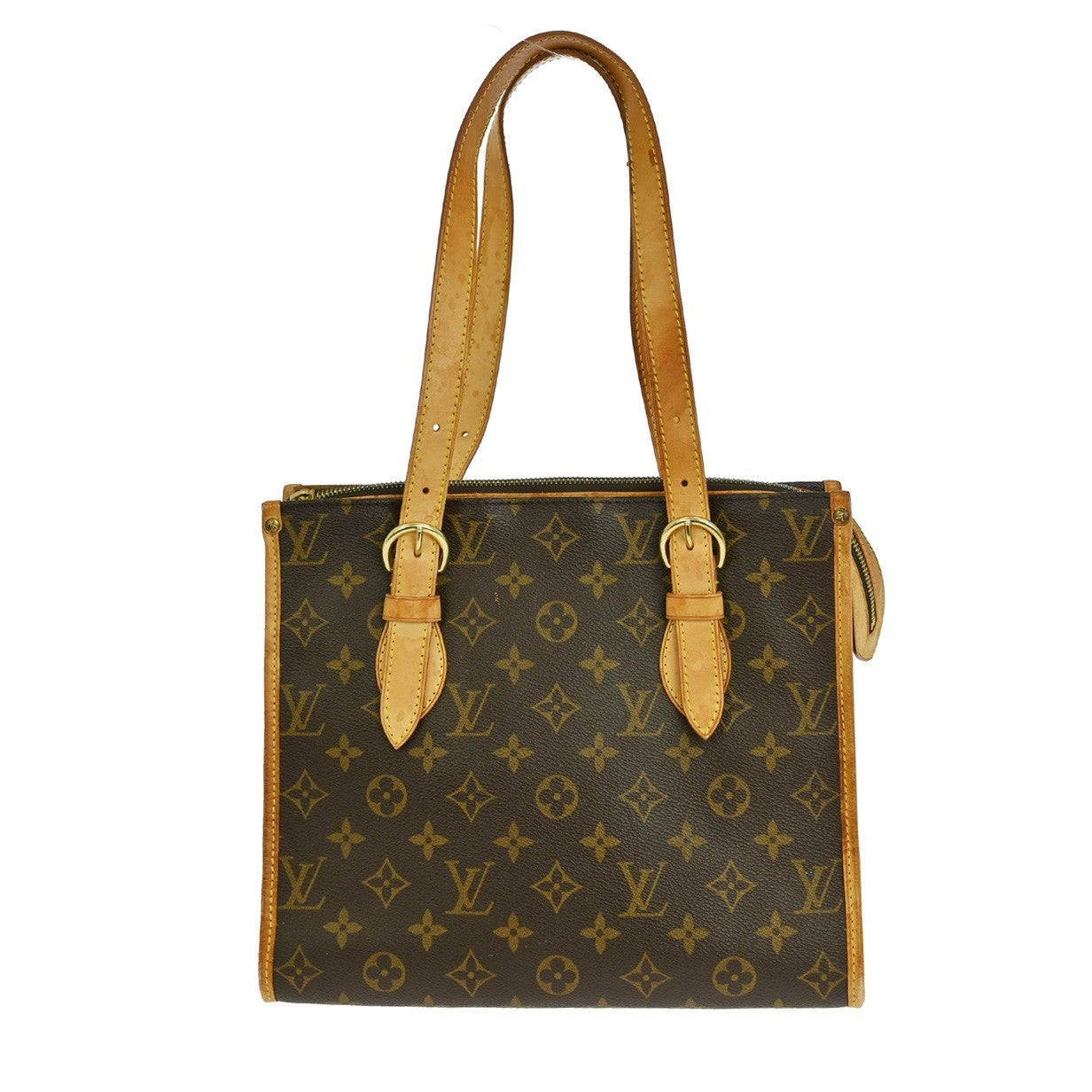Louis Vuitton Popincourt Tote Monogram Canvas, BROWN, CANVAS, Tote bag