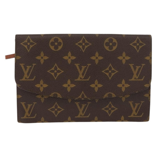 Louis Vuitton Pochette Rabat Monogram Canvas, BROWN, CANVAS, Clutche & pouche