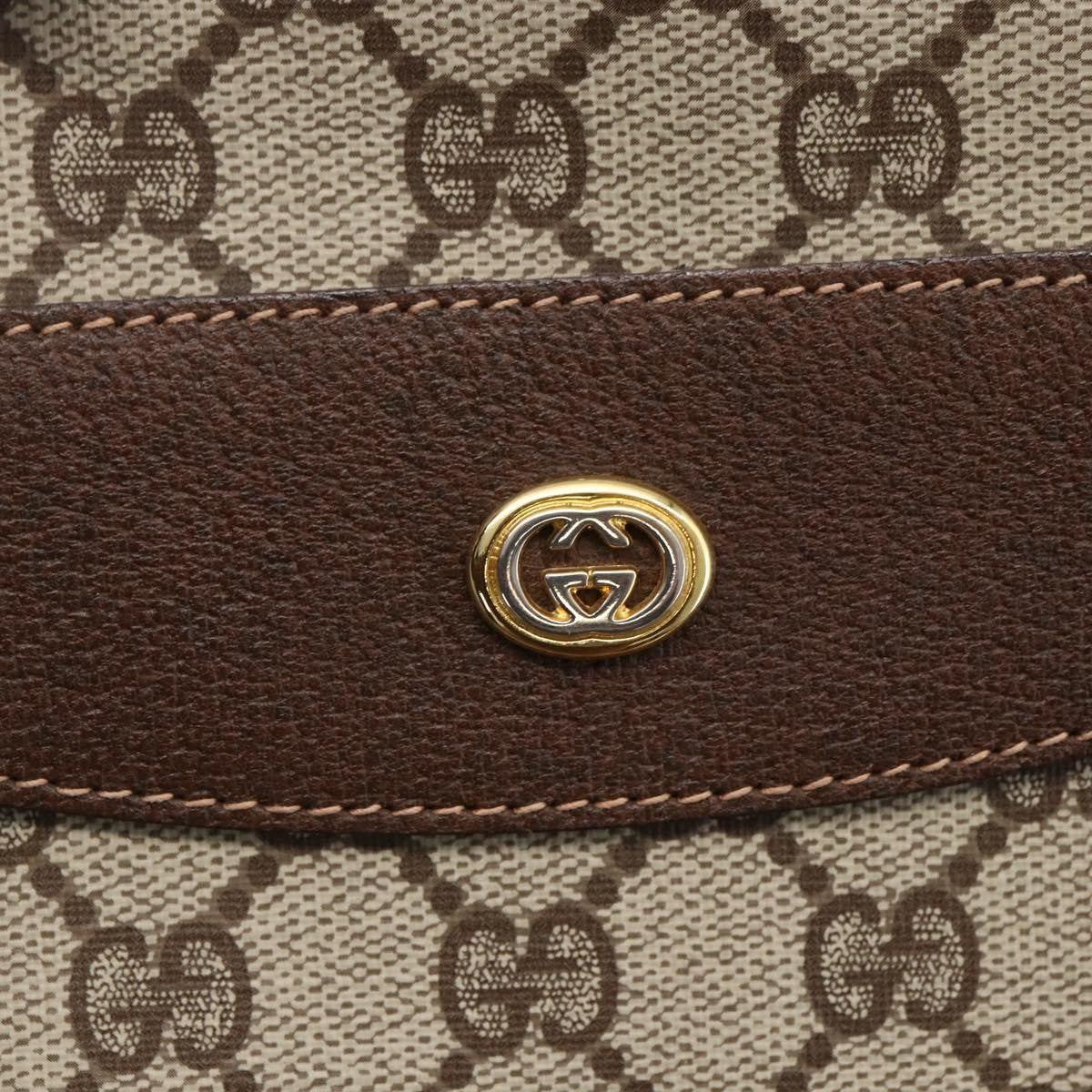 Gucci Vintage tote GG Canvas, BEIGE, PVC, Tote bag