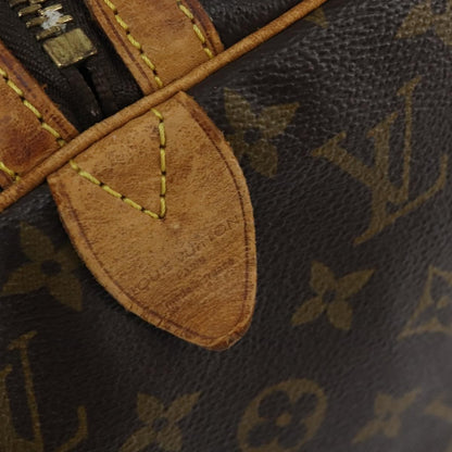 Louis Vuitton Sac Souple Handbag Monogram Canvas, BROWN, CANVAS, Travel bag