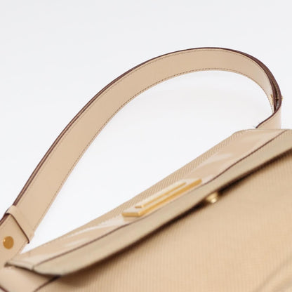 Celine Shoulder Bag Nylon, BEIGE, NYLON, Shoulder bag