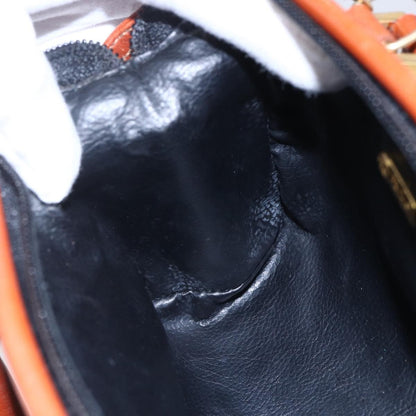 Fendi Vintage Pequin Convertible Boston Bag Coated Canvas, BROWN, CANVAS, Handbag