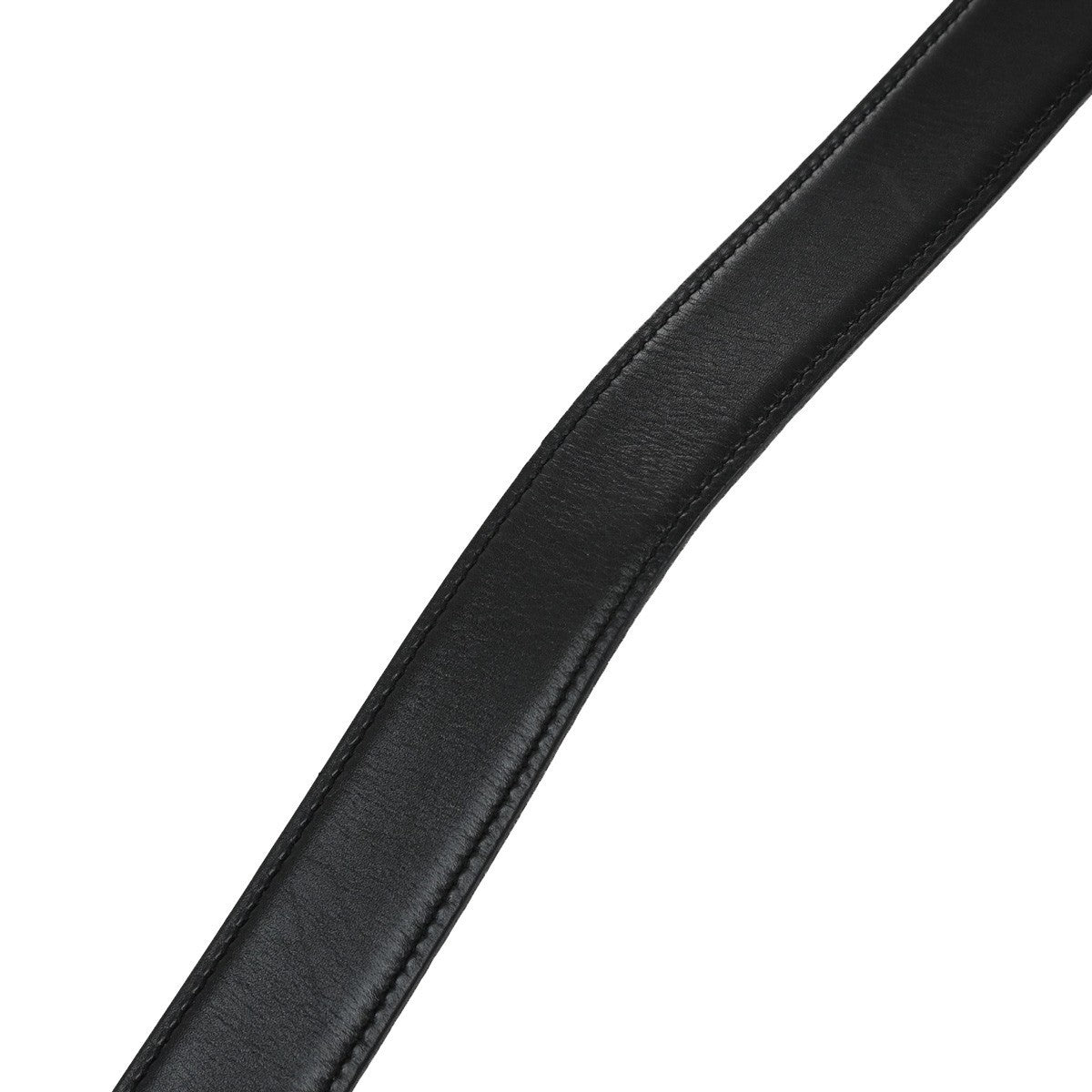 Hermes Constance Reversible Belt Leather, BLACK, LEATHER, Belts