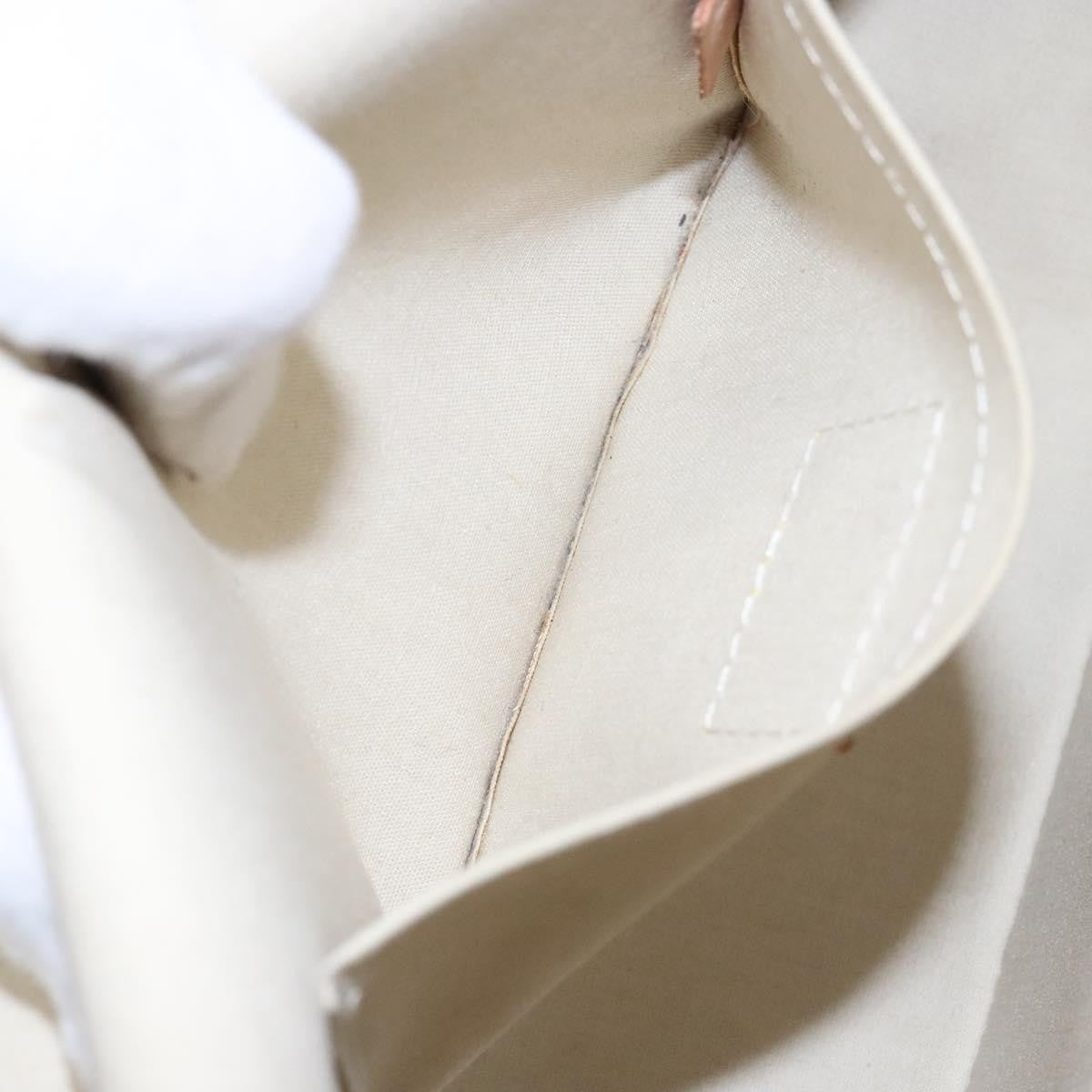 Louis Vuitton Bellflower Handbag Monogram Vernis, BEIGE, PATENT_LEATHER, Handbag