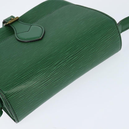 Louis Vuitton Cartouchiere Handbag Epi Leather, GREEN, LEATHER, Shoulder bag