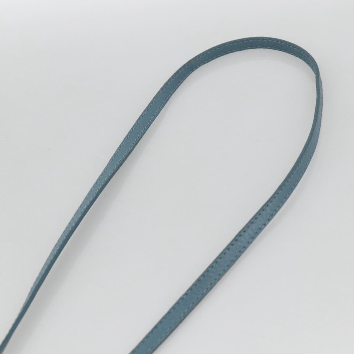 Chloe Lily Handbag Leather, Blue, Leather, Handbag