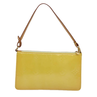 Louis Vuitton Lexington Pochette Monogram Vernis, YELLOW, PATENT_LEATHER, Clutche & pouche