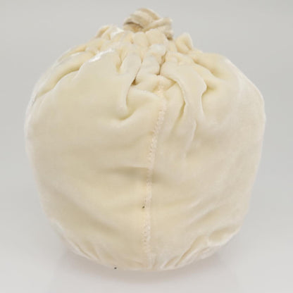 Prada Drawstring Pouch Velvet, BEIGE, VELVET, Clutche & pouche