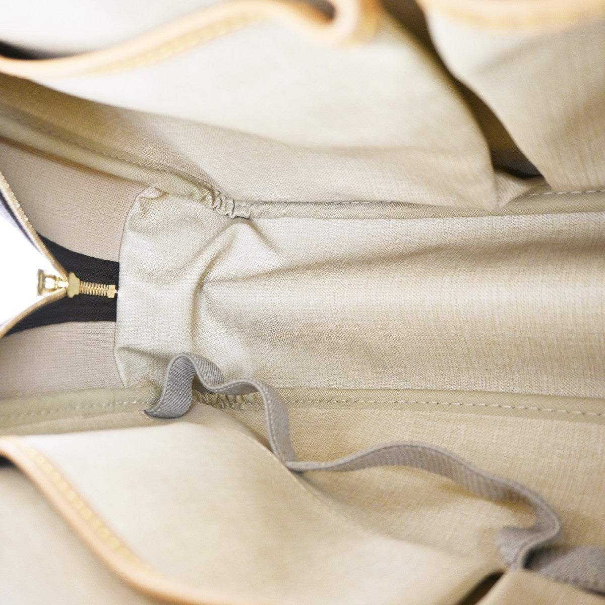 Louis Vuitton Deauville Handbag Monogram Canvas, BROWN, CANVAS, Handbag