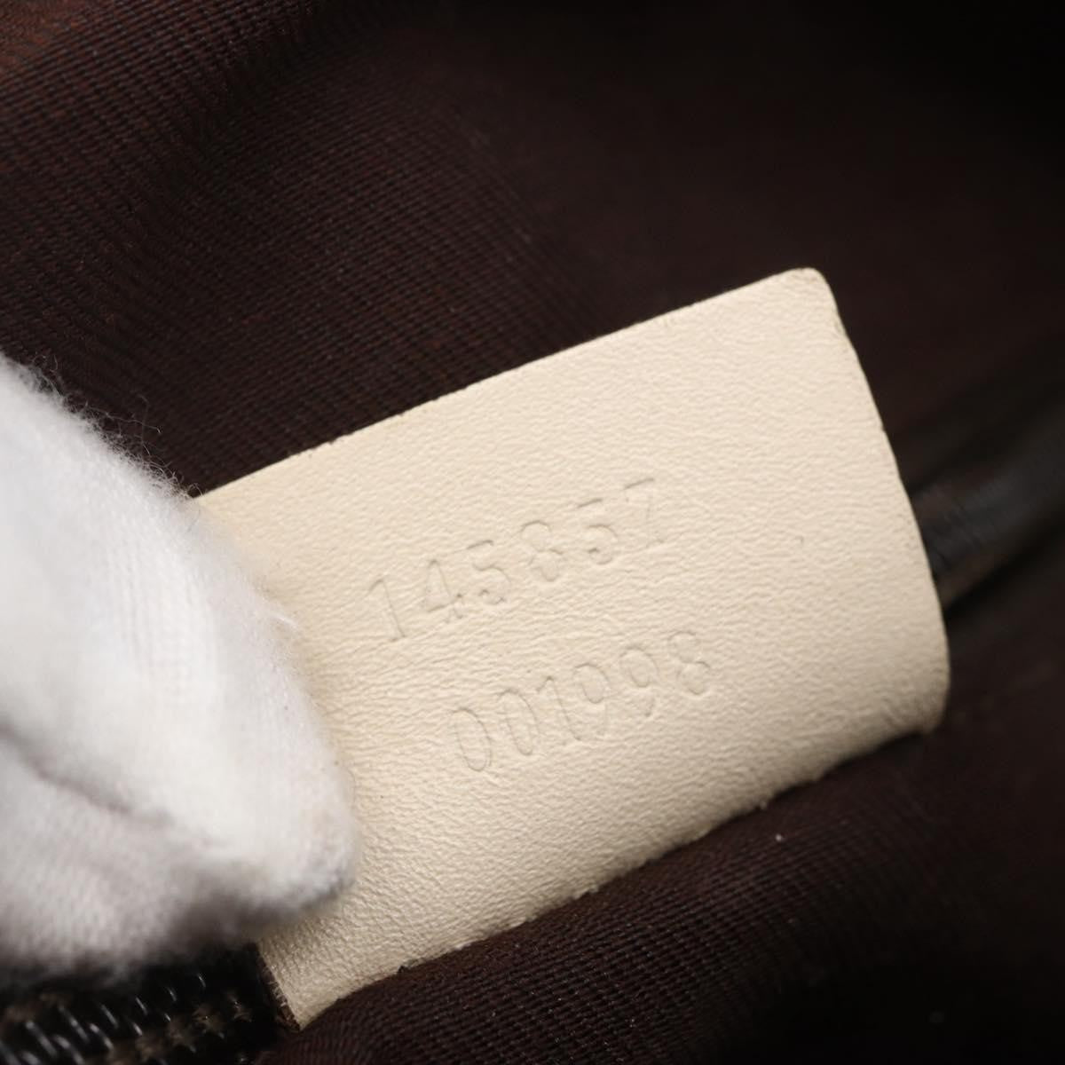 Gucci Zip Messenger Bag GG Canvas with Perforated Leather, BEIGE, CANVAS, Shoulder bag