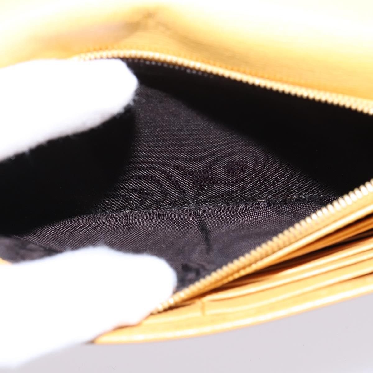 Gucci Betty Chain Wallet Leather, YELLOW, LEATHER, Clutche & pouche