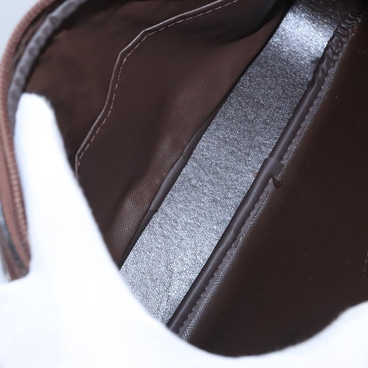 Burberry Nova check Pochette Canvas, BROWN, CANVAS, Clutche & pouche