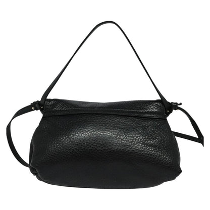 Chloe Lily Handbag Leather, BLACK, LEATHER, Handbag