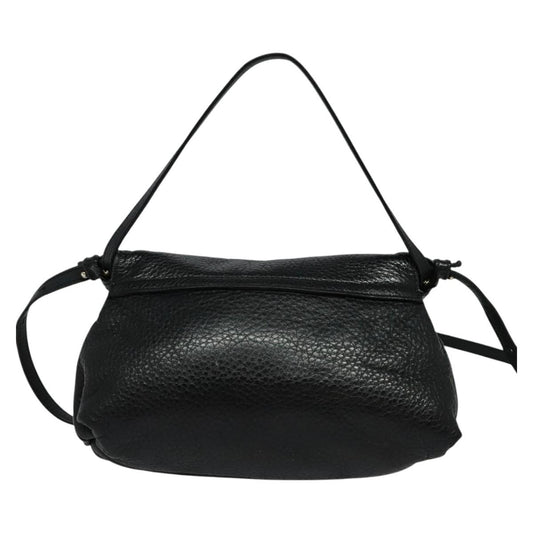Chloe Lily Handbag Leather, BLACK, LEATHER, Handbag