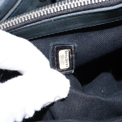 Chanel CC Charm Tote Quilted Iridescent Calfskin, GREEN, LEATHER, Tote bag