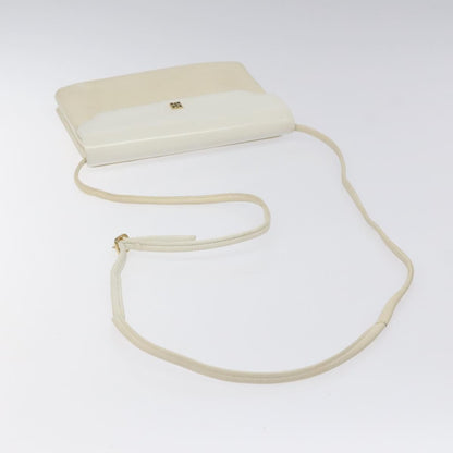 Givenchy Vintage 4G shoulder bag Leather, WHITE, LEATHER, Shoulder bag