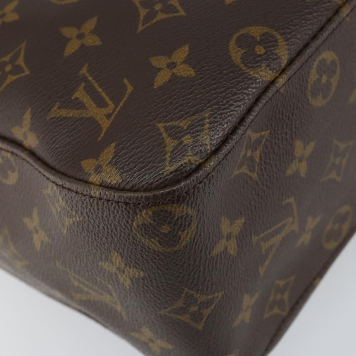 Louis Vuitton Looping Handbag Monogram Canvas, BROWN, CANVAS, Shoulder bag